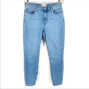 Everlane Ankle jean light wash blue high rise 29